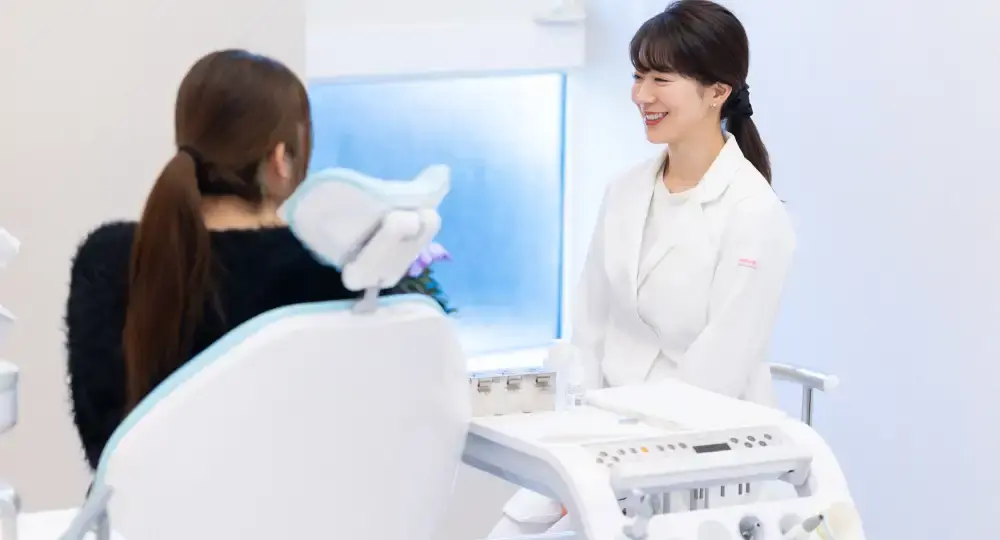 女性ドクターの目線